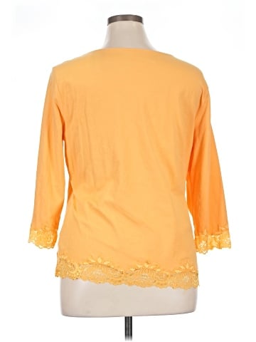 Coldwater Creek 3/4 Sleeve T-Shirt (view 2)