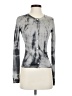 Chan Luu Gray Long Sleeve Top Size S - photo 1