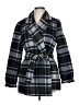 J by Joie Plaid Blue Coat Size L - photo 1