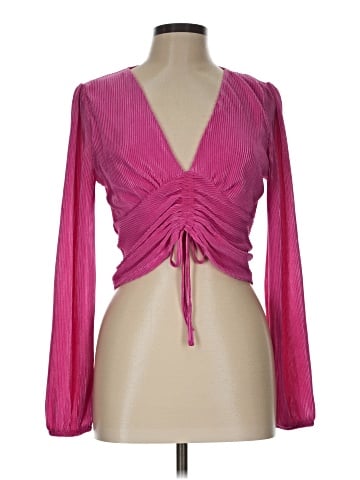 Almost Famous Long Sleeve Blouse (view 1)