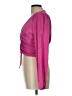 Almost Famous 100% Polyester Pink Long Sleeve Blouse Size L - photo 5
