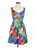 Leifsdottir Argyle Blue Cocktail Dress Size 4 - photo 1