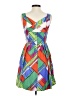 Leifsdottir Argyle Blue Cocktail Dress Size 4 - photo 2