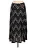 SJS Chevron-herringbone Black Gray Casual Skirt Size L - photo 1