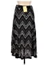 SJS Chevron-herringbone Black Gray Casual Skirt Size L - photo 2