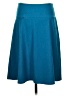 Assorted Brands Solid Teal Casual Skirt Size XS - photo 1