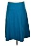 Assorted Brands Solid Teal Casual Skirt Size XS - photo 2