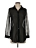 Unbranded 100% Polyester Black 3/4 Sleeve Blouse Size XS - photo 1