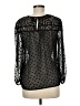 HD in Paris 100% Polyester Black Long Sleeve Blouse Size 6 - photo 2