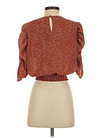 Paper Crane 3/4 Sleeve Blouse (view 2)