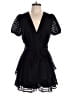 Mi ami 100% Polyester Black Casual Dress Size L - photo 1