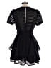 Mi ami 100% Polyester Black Casual Dress Size L - photo 2