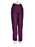 Henri Bendel 100% Silk Purple Active Pants Size 6 - photo 1