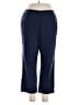 Alfred Dunner Solid Blue Casual Pants Size 14 (estimated) - photo 1