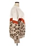 Glitzy Girlz 100% Acrylic Animal Print Tan Pullover Sweater Size XXL - photo 4