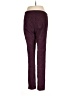 Cache Tweed Burgundy Casual Pants Size 6 - photo 2