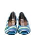 Ros Hommerson Stripes Blue Wedges Size 7 - photo 2