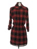 Xtaren Plaid Red Casual Dress Size S - photo 2