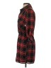 Xtaren Plaid Red Casual Dress Size S - photo 5