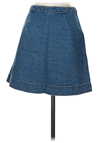 American Apparel Denim Skirt (view 2)