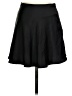 Forever 21 Solid Black Casual Skirt Size S - photo 1