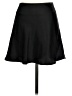 Forever 21 Solid Black Casual Skirt Size S - photo 2