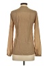 Sandra Angelozzi 100% Polyester Tan Long Sleeve Blouse Size XS - photo 2