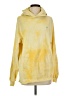 Converse 100% Cotton Tie-dye Yellow Pullover Hoodie Size XS - photo 1