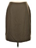 Anne Klein 100% Polyester Solid Brown Casual Skirt Size 4 - photo 1