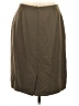 Anne Klein 100% Polyester Solid Brown Casual Skirt Size 4 - photo 2