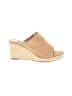 Stuart Weitzman 100% Leather Tan Wedges Size 9 - photo 1