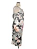 Boohoo Floral Gray Cocktail Dress Size 14 - photo 4