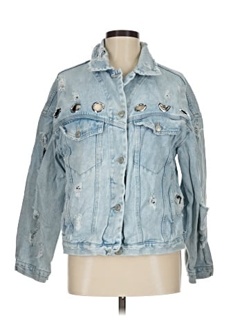 Trafaluc by Zara Denim Jacket (view 1)