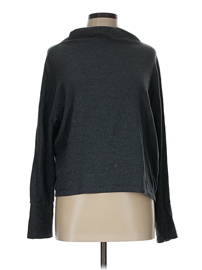 Pre-owned Assorted Brands Turtleneck Sweater In Gray
