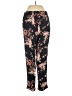 Veronica M. Floral Black Blue Casual Pants Size S - photo 2