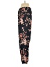 Veronica M. Floral Black Blue Casual Pants Size S - photo 5