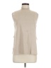 Marled Tan Sleeveless Top Size M - photo 1