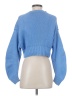 Urban Outfitters Blue Pullover Sweater Size S - photo 2