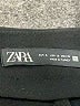 Zara Solid Black Shorts Size S - photo 3