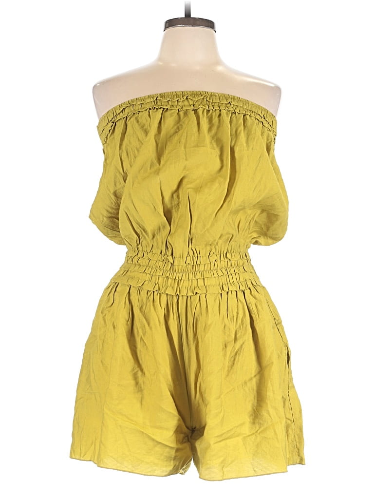 Pre-owned Unbranded Romper In Yellow
