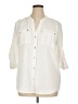 Calvin Klein 100% Polyester Ivory 3/4 Sleeve Blouse Size XL - photo 1