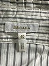 Escada Stripes Silver Gray Long Sleeve Button-Down Shirt Size EU 40 / US 10 - photo 7