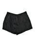 Tibi 100% Cupro Solid Black Shorts Size 6 - photo 1