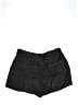 Tibi 100% Cupro Solid Black Shorts Size 6 - photo 2