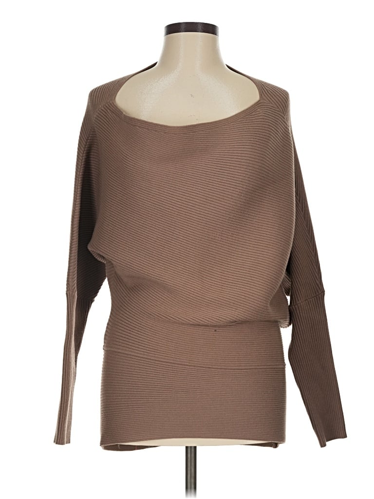Pre-owned Reiss Pullover Sweater In Brown