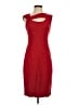 Cache Solid Red Cocktail Dress Size 4 - photo 1