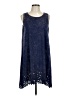 Mystree Stars Blue Casual Dress Size L - photo 1