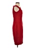 Cache Solid Red Cocktail Dress Size 4 - photo 4