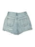 White Fox 100% Cotton Blue Denim Shorts Size M - photo 2