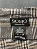 SOHO Apparel Ltd Plaid Gray Casual Pants Size XL - photo 7